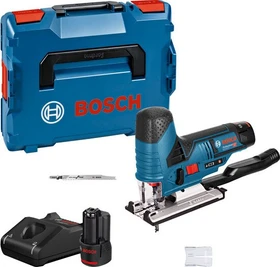Bosch Professional GST 12V-70 Akku-Pendelhubstichsäge inkl. L-Boxx + 2 Akkus 3.0Ah