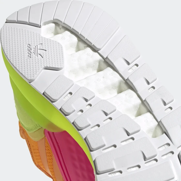 adidas ZX 2K Boost cloud white/bright orange/semi solar pink (Herren)