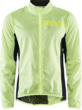 Craft Essence Light Wind Fahrradjacke gelb (Herren)