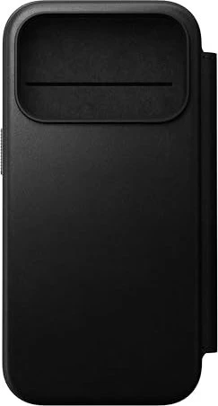 Nomad Modern Leather Folio für Apple iPhone 17 Pro schwarz