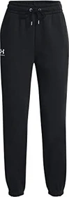 Under Armour Icon Fleece Trainingshose lang schwarz/weiß (Damen)