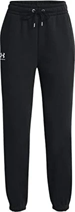 Under Armour Icon Fleece Trainingshose lang schwarz/weiß (Damen)