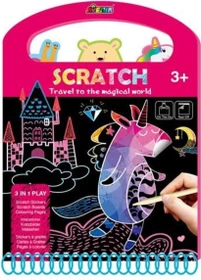 Avenir Scratch Book Travel to the magical World