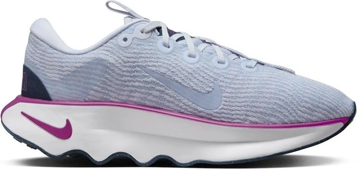 Nike Motiva football grey/hot fuchsia/armory navy (Damen)