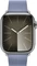 Apple Feingewebe Armband mit moderner Schließe Medium für Apple Watch 41mm lavendelblau Vorschaubild