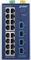 Planet IGS-4215 Industrial Railmount Gigabit Managed Switch, 16x RJ-45, 4x SFP+ Vorschaubild