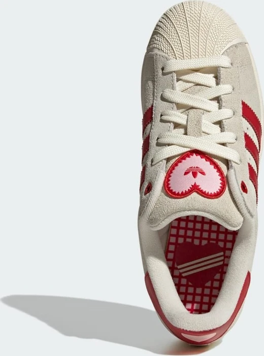 adidas Superstar II cream white/better scarlet/sandy pink (Damen)