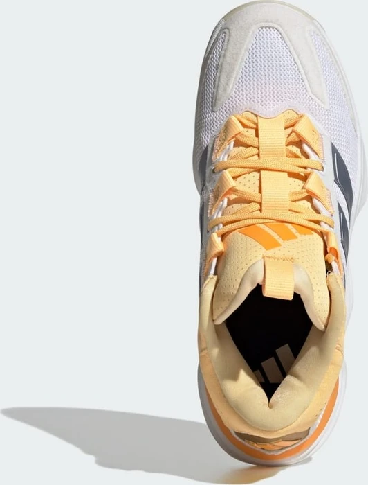 adidas Court Stabil cloud white/crystal sky/ice tangerine (Damen)