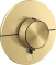 Hansgrohe Axor ShowerSelect ID rund Thermostat für 1 Verbraucher und einen zusätzlichen Abgang brushed gold optic Vorschaubild