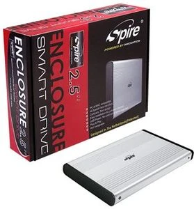 Spire MiniPod silber, USB 3.0 Micro-B