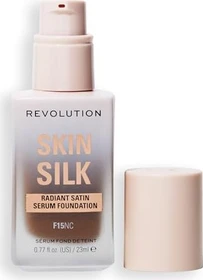 Revolution Beauty Skin Silk Radiant Satin Serum Foundation F15, 23ml