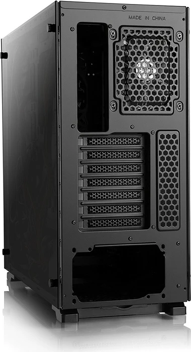 CSL-Computer BoostBoxx Vega, schwarz, Glasfenster