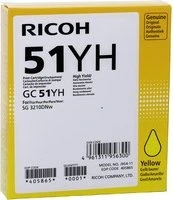 RICOH Gel GC51YH gelb hohe Kapazität
