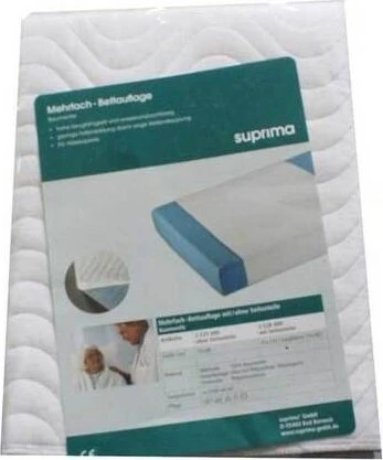 Suprima Mehrfach Bettschutzeinlage mit Seitenteilen, 75x170cm, 1 Stück