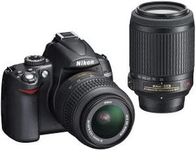 Nikon D5000 mit Objektiv AF-S DX 18-55mm 3.5-5.6 G VR und AF-S DX 55-200mm 4.0-5.6 G IF-ED VR