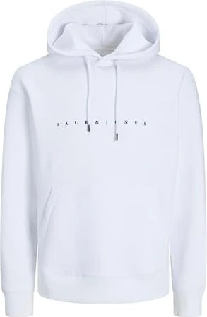 Jack & Jones Logo Hoodie weiß (Herren)