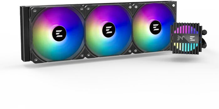 Zalman Alpha2 A36 ARGB schwarz, 360mm