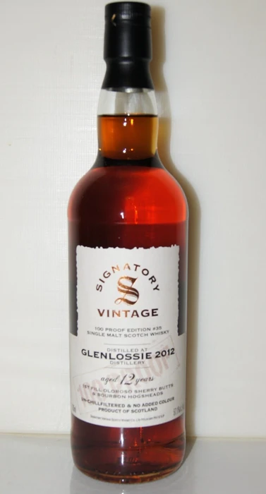 Signatory Vintage The Un-Chillfiltered Collection Glenlossie 2008 12 Years Old 700ml