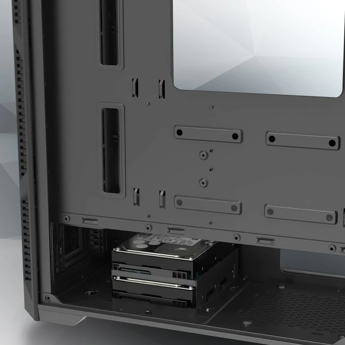 Raijintek Arcadia III, Glasfenster