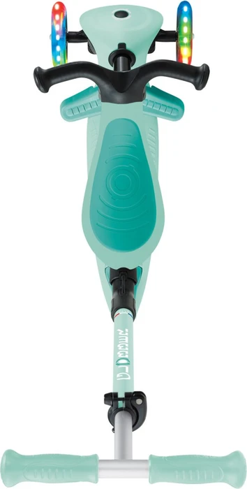 Globber Go Up Active Lights Kickboard dark mint/black