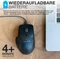 JLab JBuds Wireless Mouse, schwarz, USB/Bluetooth Vorschaubild