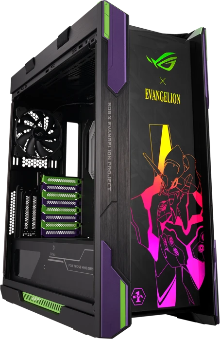 ASUS ROG Strix Helios EVA Edition, Glasfenster
