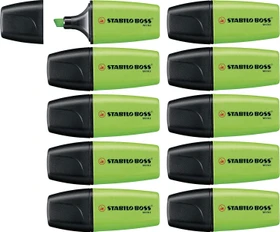 STABILO Boss Mini grün, 10er-Pack