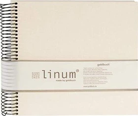 Goldbuch Spiralalbum Linum 20x20 beige