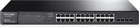 TP-Link T1600G JetStream Rackmount Gigabit Smart Switch, 24x RJ-45, 4x SFP, 192W PoE+ (T1600G-28PS (TL-SG2424P))