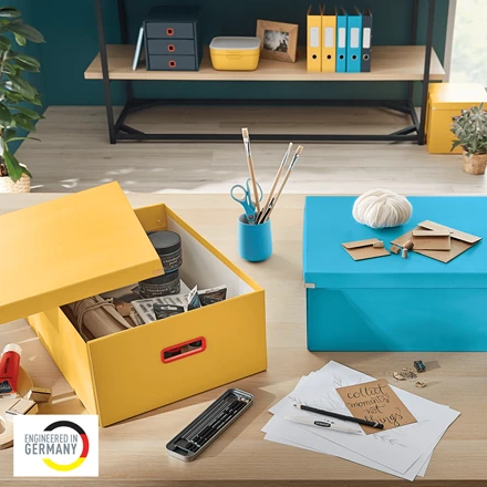 Leitz Click & Store Cosy Aufbewahrungsbox groß, A3, gelb