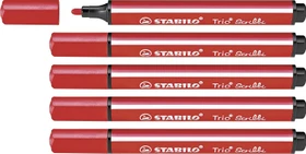 STABILO Trio Scribbi rot, 5er-Pack