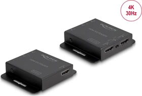 DeLOCK HDMI Extender Set Extender 4K, 30Hz, Cat5e/6, 40m