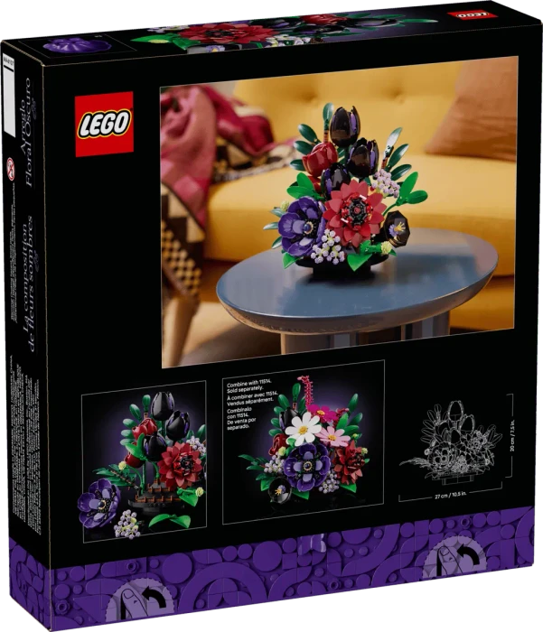 LEGO Botanicals - Dunkles Blumengesteck