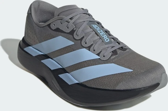 adidas Adizero Evo SL grey three/glow blue/core black (Herren)