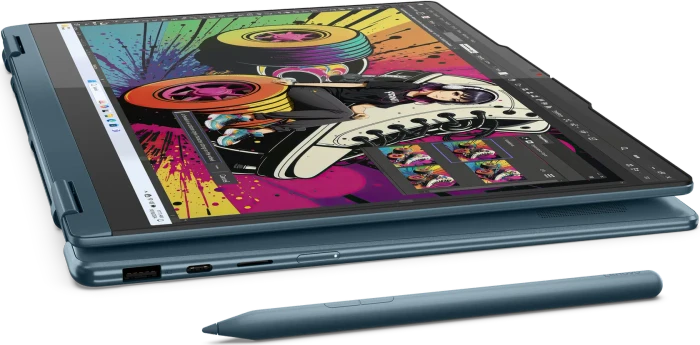 Lenovo Yoga 7 2-in1 14AKP10, Tidal Teal, Ryzen AI 5 340, 16GB RAM, 1TB SSD, CZ/SVK