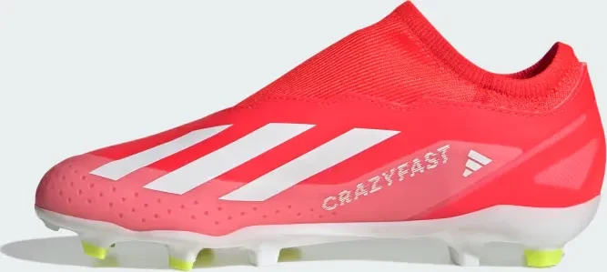 adidas X Crazyfast League LL FG solar red/cloud white/team solar yellow 2 (Junior)