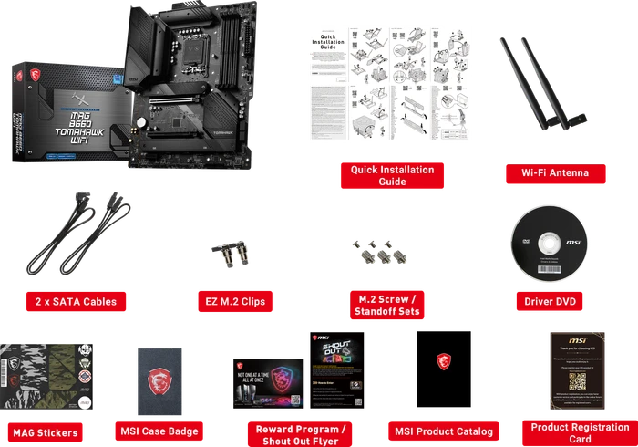 MSI MAG B660 Tomahawk WIFI (Intel 1700)