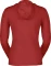 Scott Defined Light Zip Hoodie power red (Damen) Vorschaubild