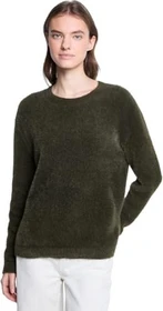 Street One Studio Kuscheliger Rundhals Pullover hollow green (Damen)