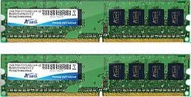 ADATA Value UDIMM 4GB Kit, DDR2-800, CL5