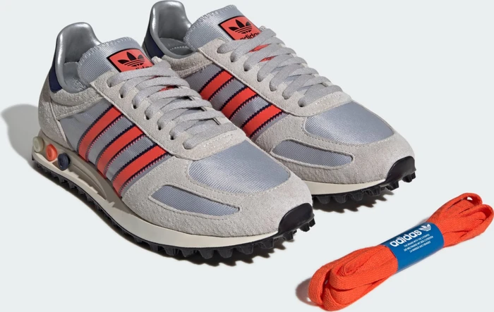 adidas LA Trainer OG silver metallic/dark blue