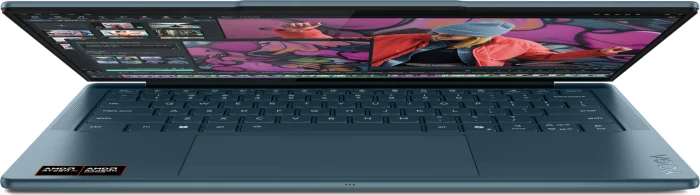 Lenovo Yoga Slim 7 14AKP10, Tidal Teal, Ryzen AI 5 340, 16GB RAM, 512GB SSD, DE