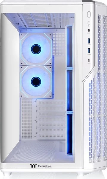 Thermaltake View 590 TG ARGB Snow, weiß, Glasfenster