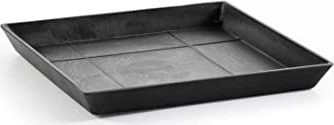 Ecopots Rotterdam Blumentopfuntersetzer quadratisch 28x28cm dark grey