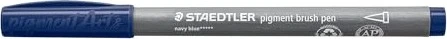 Staedtler pigment brush pen 371 marineblau