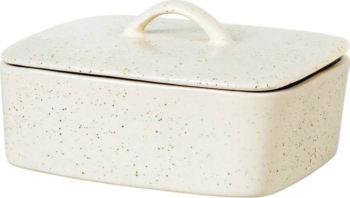 Broste Copenhagen Nordic Vanilla Butterdose 15x12cm cream