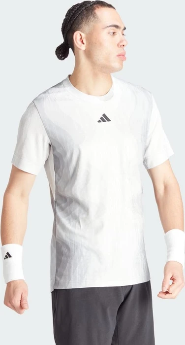 adidas Tennis Airchill Pro FreeLift Funktionsshirt kurzarm grey one (Herren)