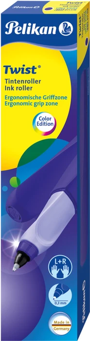 Pelikan Twist Tintenroller (Mine) ultra violet, Rechts- und Linkshänder, Faltschachtel (811378) – Bild 5 von 5