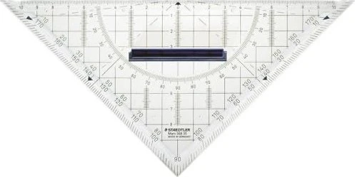 Staedtler Mars 568 TZ-Dreieck 22cm, transparent