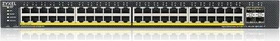 Zyxel XGS1935 Rackmount Gigabit Managed Switch, 48x RJ-45, 4x SFP+, 375W PoE+ (XGS1935-52HP-EU0101F)